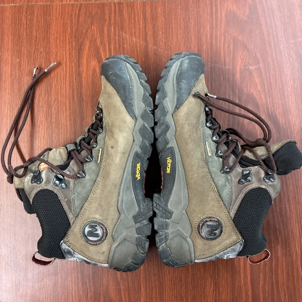 Merrell Legacy Gore-Tex Brown Performance Vibram J50749 Boots - Men's Size 8